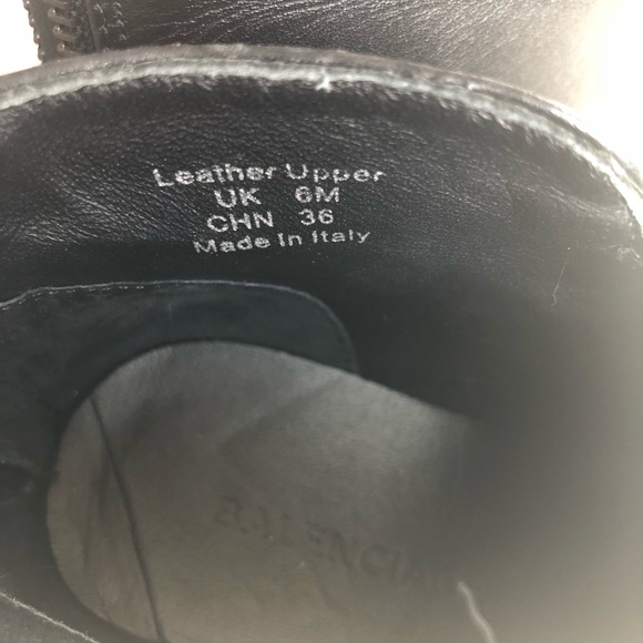 Balenciaga Leather Bootie - Picture 5 of 5